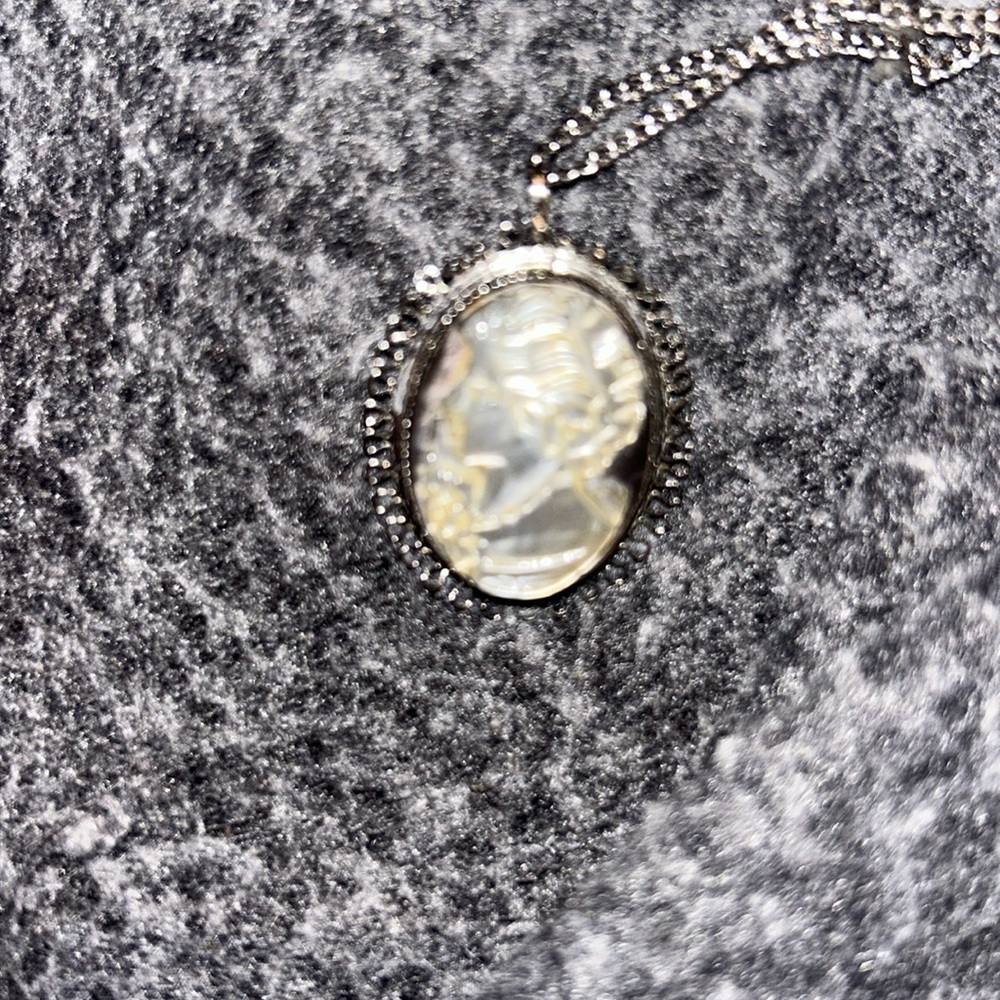 Gorgeous Whiting & Davis Signed Cameo Pin ~ Brooc… - image 7